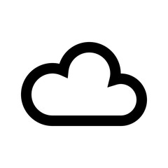 Cloud Network Transfers Gui Web vector icon