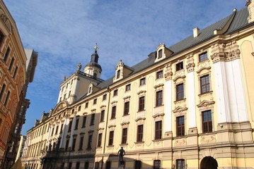 Fototapeta na wymiar Uniwersytet Wrocławski, Wrocław
