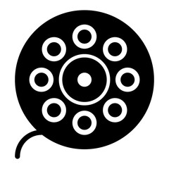 Cinema Location Map Place Spot Position vector icon