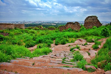 Fototapeta premium GOLCONDA FORT VIEW