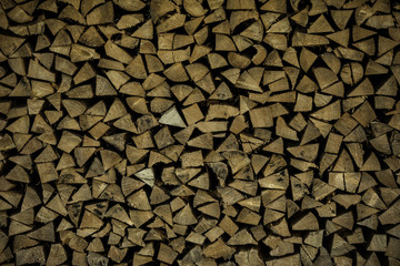 Wood pile