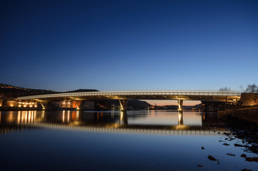 Fototapeta na wymiar Øvre sund bridge, Norway