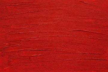 Red abstract background. Painting texture. Decorative pattern