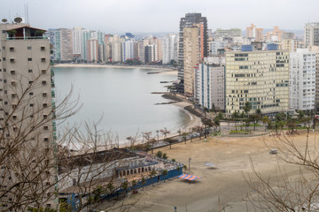 Fototapeta premium Vista da Ilha Porchat