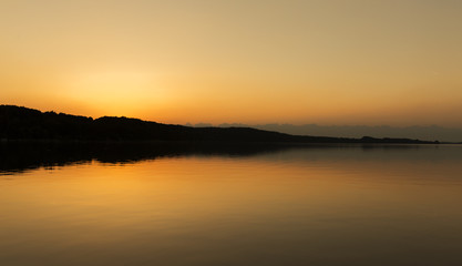 Fototapeta premium Yellow Sunset