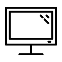 Display Computer Hardware Digital Device Electronics vector icon