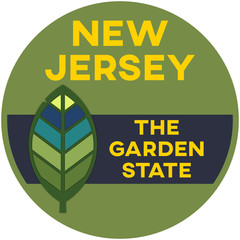 new jersey: the garden state | digital badge