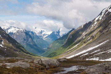 Fototapeta na wymiar Berglandschaft, Norwegen