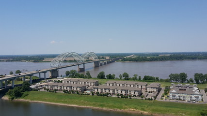 Bridge over the Mississippi at Memphis, Tennessee