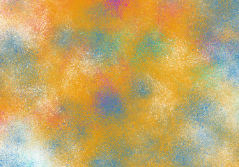 Colorful Abstract Painted Splattered Illustration Background