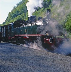 Rheinland-Pfalz, Dampflokomotive der Brohltal-Eisenbahn