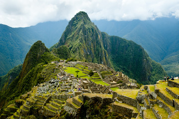 Old Machu Picchu Ruins - Peru 