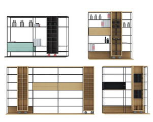 furniture loft   3d rendering