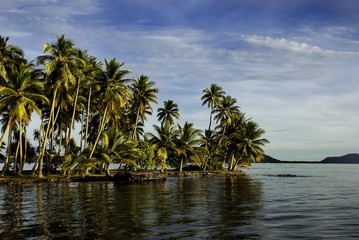 Obraz na płótnie Canvas Chuuk State, Micronesia (formerly known as Truk Lagoon)