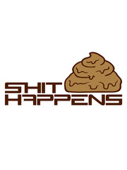 logo scheiße kot ekelig gesicht haufen häufchen kacke comic cartoon design clipart lachen gestank