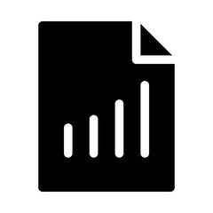 Document File Statistics Datasheet Gui Web vector icon