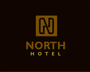 NH, H, N, HN initial Logo design Inspiration