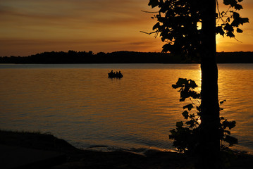 Lake and Sunset - 227375660