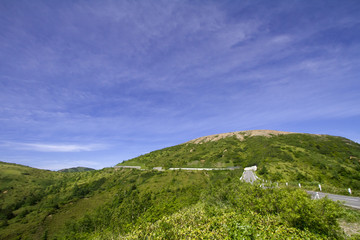 草津白根山と志賀草津高原ルート