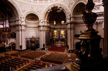 Fototapeta premium interior of a church
