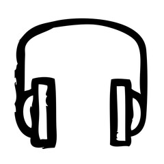 Headphone Electronics Devices Technology Products vector icon