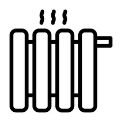 Heating Real Estate Agency Agent Broker vector icon