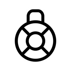 Help Life Safer Aid Support vector icon