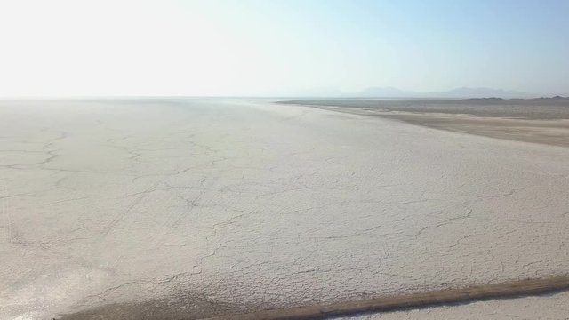 Somewhere in nowhere, somewhere in  the end of the world, somewhere in the white color, salt lake.