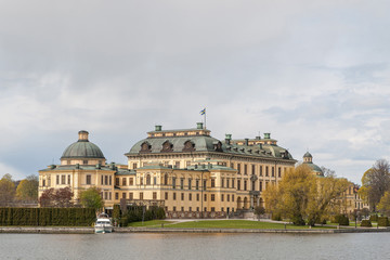 Fototapeta premium Drottningholm Palace.Stockholm.Sweden.View from Lake Malaren 