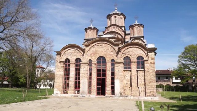Kosova monastery Grachanitsa.