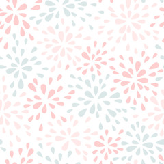 Abstract pastel seamless pattern