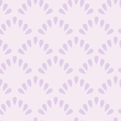simple seamless pattern of tracery shell
