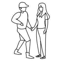 man and woman design