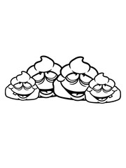 geschwister liebe schwestern brüder verliebt pärchen paar 2 freunde team kind eltern familie mama papa kot scheiße ekelig gesicht haufen häufchen kacke comic cartoon design clipart lachen gestank