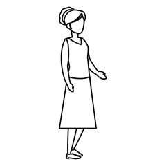 avatar woman icon
