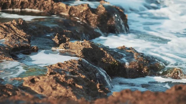 Wavering waves on the little coast, where the little ship gone.