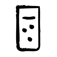 Glass Water 2 Food Restaurant Bar Diner Drink vector icon