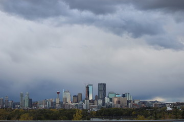 Fototapeta premium Calgary City Skyline