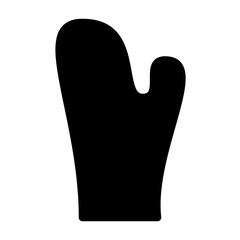 Glove Kitchen Restaurant Food Cooking Meal vector icon