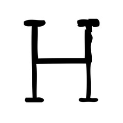 Headline Text Editor Write Author Writer vector icon