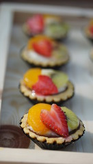 fruity cake stock photo