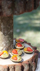 Dessert Table Sweet and Fruity Cake