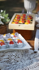 Dessert Table Sweet and Fruity Cake