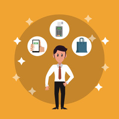 Business bankers cartoon