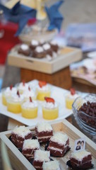 Dessert Table Sweet and Fruity Cake