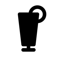 Obraz premium Longdrink Cocktail Food Restaurant Bar Diner Drink vector icon