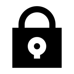 Lock Protect Security Gui Web vector icon