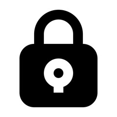 Lock Protection Security Secure Antivirus vector icon