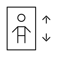 Lift Elevator Real Estate Building Holdings vector icon