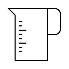 Meassure Kitchen Restaurant Food Cooking Meal vector icon